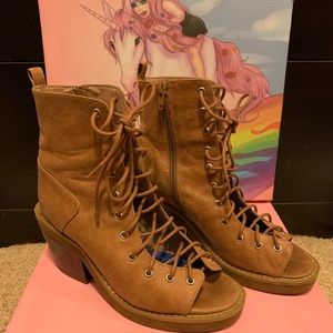 Jeffrey Campbell Meriwidow Peeptoe Heels